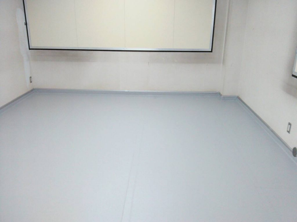 吉岡町 K施設 室内 塩ビシート|施工後